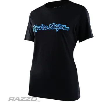 Dámské tričko Dámské tričko TroyLeeDesigns Womens Signature Short Sleeve Tee Black S
