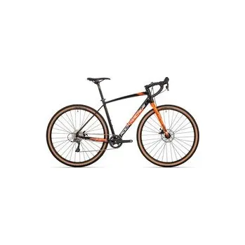 Silniční kolo ROCK MACHINE Rock Machine GravelRide 200 gloss black/brick orange/silver 2022