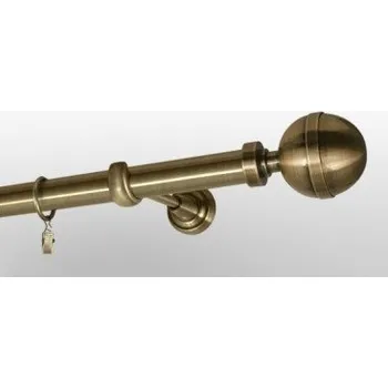 Garnýž Kovová garnýž Antik Ø 25 mm - koncovka Kalisto tyč hladká