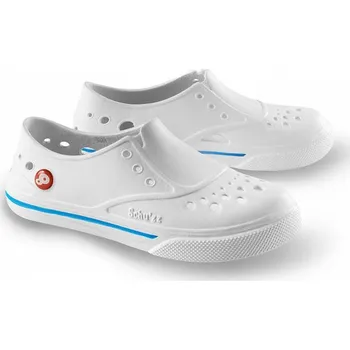 Dámská zdravotní obuv Schu´zz Sneaker´zz dámská obuv 0088 bílá potisk modrý pruh, Velikost 37