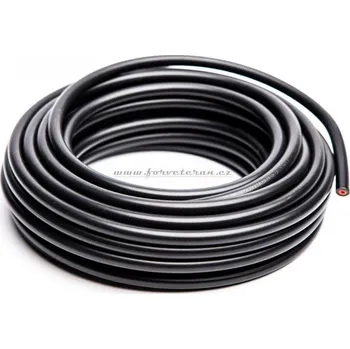 Kabel zapalovací ke svíčkám - vysokonapěťový - černý ; 010130 (kabel vysokonapěťový černý)