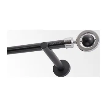 Garnýž černá jednoduchá 19mm matná Sfera