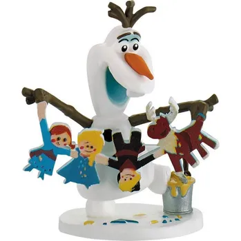 Figurka Bullyland Frozen Olaf s girlandami 12943