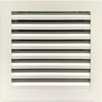 Větrací mřížka Ventilační mřížka M&D 200x400 mm pozink (větrací mřížka 200*400 mm pozink s pevnými lamelami)