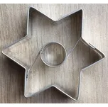 Vykrajovátko hvězda s kolečkem uvnitř 5,5 cm