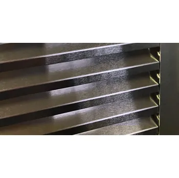 Větrací mřížka Ventilační mřížka M&D 200x400 mm hliníková (větrací mřížka 200*400 mm hliník s pevnými lamelami)