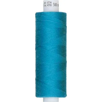 Nit Ariadna Polyesterová střižová nit Talia 120 500 m - 0734 - modrá