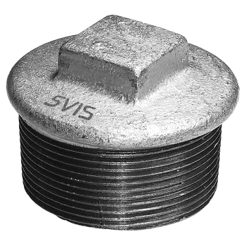 Fitinka Pozinkovaná zátka 2,5" 290 M