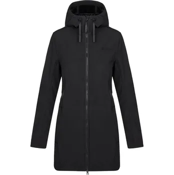 Dámská softshellová bunda Dámský softshellový kabát LOAP LURINA SFW2218 ČERNÁ XS