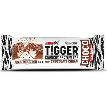 Amix Tigger Zero Choco Protein Bar 60g čokoláda/kokos