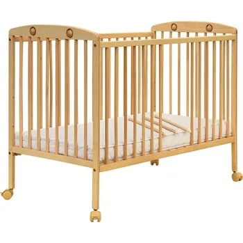 Dětská postýlka postýlka LUBOŠ 120x60 buk příčky