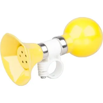 Zvonek na kolo Klakson dětský barevný - žlutá