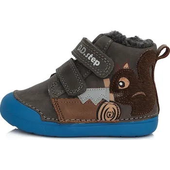 Chlapecká zimní obuv Dětské zimní boty D.D.step 066-852A šedé Velikost: 20 (EU)