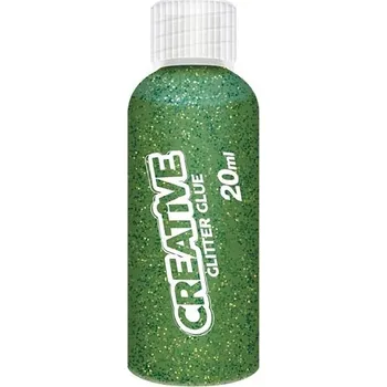 Výtvárné potřeby Glitter Glue MFP Classic 20 ml - zelený