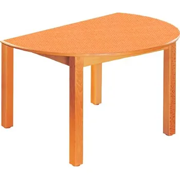 Psací stůl Stůl HONZÍK L+PVC s úkosem průměr 120cm