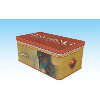Příslušenství k deskovým hrám Ares Games War of the Ring 2nd: Deck Box & Sleeves - Witch-king edition