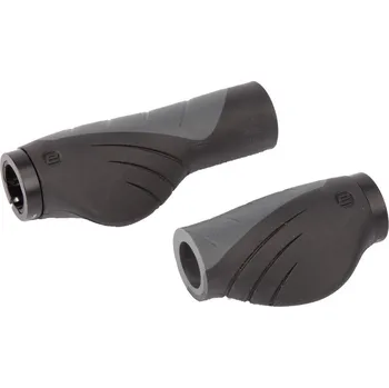grip Gripy Ergotec Aero 2, 132/92mm, kraton, černé/šedé (Gripy Ergotec Aero 2, 132/92mm, kraton, černé/šedé)