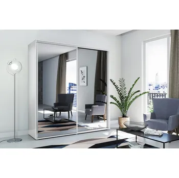 Šatní skříň Šatní skříň A1 (rozdílné barvy), výška 215 cm, šířka 100 cm