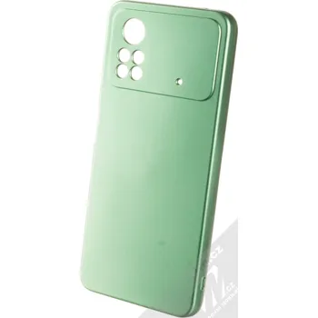 Pouzdro na mobilní telefon 1Mcz Metallic TPU ochranný kryt pro Xiaomi Poco X4 Pro 5G zelená (green)