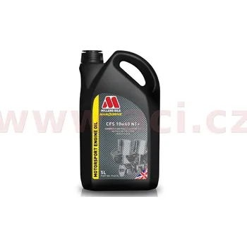 MILLERS OILS motorový olej plně syntetický s nanočásticemi - PAO, 3ester Motorsport CFS 10w60 NT+ 5l