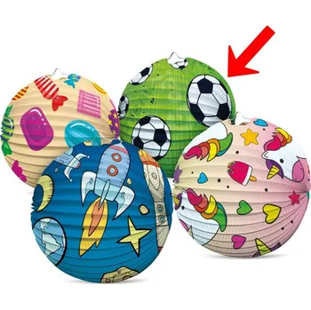 Party dekorace Lampión koule 25 cm M7 - Fotbal