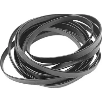 Tkaničky do bot EKO kožené tkaničky do bot nebo do mikiny, jeden pár - Šedé, 100 cm