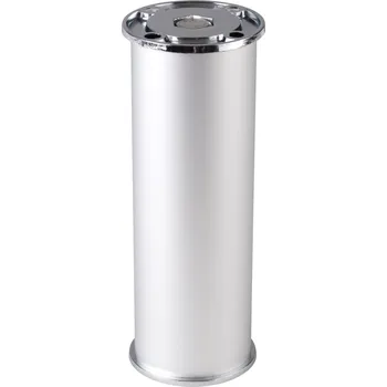 Stolová podnož Walteco Nábytková noha průměr 50mm, výška 150mm, matný chrom