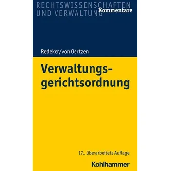 Verwaltungsgerichtsordnung - Redeker, Martin