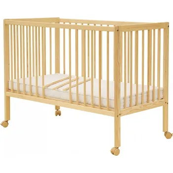 Dětská postýlka postýlka DOMINIK ECO 120x60 borovice příčky