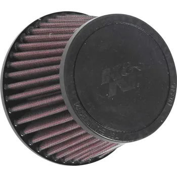 Filtr pro motocykl K&N univerzální kulatý zkosený filtr se vstupem 64 mm a výškou 81 mm, gumový vrchlík