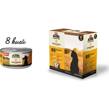 Krmivo pro kočku ACANA CAT PATE CHICKEN 8 x 85 g