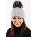 Čepice R-Jet Top fashion žakár Barva: šedo-stříbrná, Velikost: uni, Pohlaví: Dámské