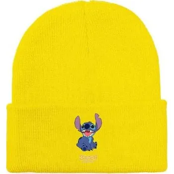 Čepice Lilo & Stitch Dětská zimní, podzimní čepice Stitch - sedící Barva: Žlutá