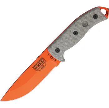 lovecký nůž ESEE Plain Orange Model 5 Micarta