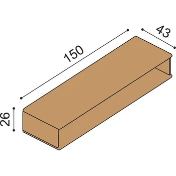 Komoda komoda FLABO závěsná FL3/1