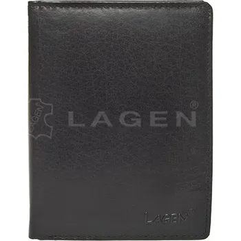 Módní doplněk pánská peněženka kožená V-26-černá - BLK