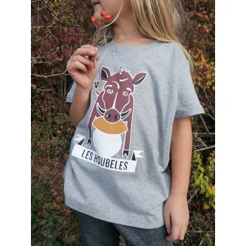 Chlapecké oblečení Dětské tričko "Kanec" Barva: šedá, Velikost: 5-6 let/110-116 cm