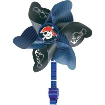 Větrník dětský PRO-T na řídítka - modro-černá