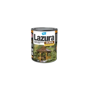 barva a nátěr na dřevo Het Soldecol Lazura FORTE - transparentní Velikost balení: 0,75 l + Dárek: Míchátko na barvu ZDARMA