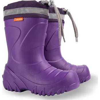 Dívčí holínky Demar Dětské holínky zateplené MAMMUT S 0300 K fialové 30-31 0300K_30-31