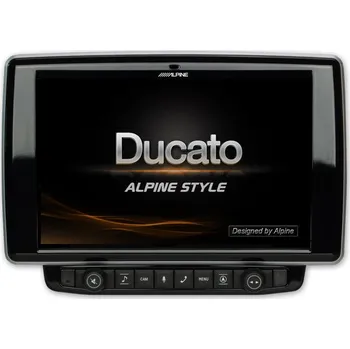 Autorádio ALPINE Pokročilá navigační stanice určená pro Fiat Ducato 3 / Citroen Jumper 2 / Peugeot Boxer 2 X903D-DU8