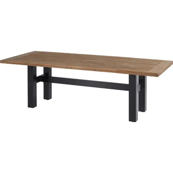 Zahradní stůl Zahradní Jídelní Stůl Sophie Yasmani 240 x 100 cm - černý