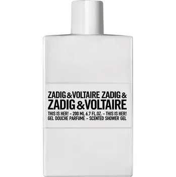 Sprchový gel Zadig & Voltaire Zadig & Voltaire This is Her!, Sprchovací gél 200ml Sprchovací gél Pre ženy