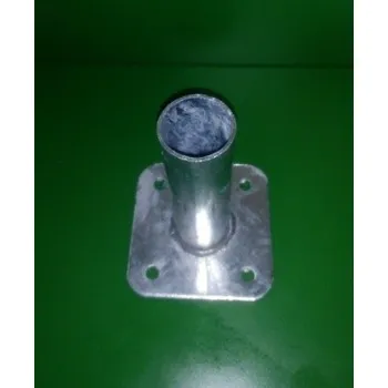 Příslušenství pro plot Plotny pod kulaté sloupky s navařenou trubkou nebo jeklem