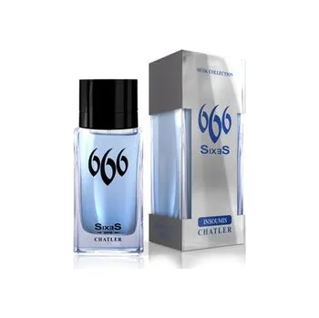 Pánský parfém Paco Rabanne Chatler 666 Sixes - Insoumis Men, Toaletní voda 75ml (Alternativa parfemu Paco Rabanne Invictus Aqua) Pre mužov p
