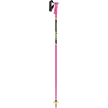 Lyžování LEKI RACING KIDS dětské sjezdové hole neonpink-black-neonyellow 95 cm