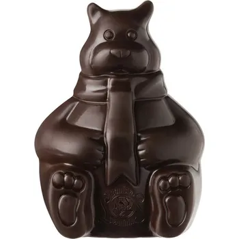 Čokoláda Leonidas Medvěd Hořký (belgická čokoláda cca 60g)