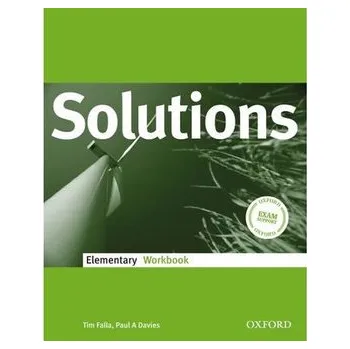 Anglický jazyk Solutions Elementary WorkBook (International Edition) - Falla, Tim
