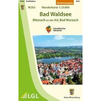 Bad Waldsee - Biberach an der Riss, Bad Wurzach Wanderkarte 1:25.000