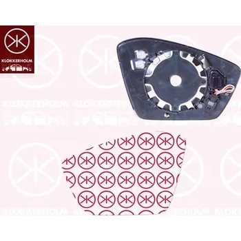 Autosklo Sklo do zrcátka, vnější zrcátko ORIGINÁL, VAG 3V0857522K